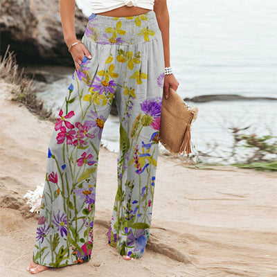 Caroline | Stylish Floral Pants