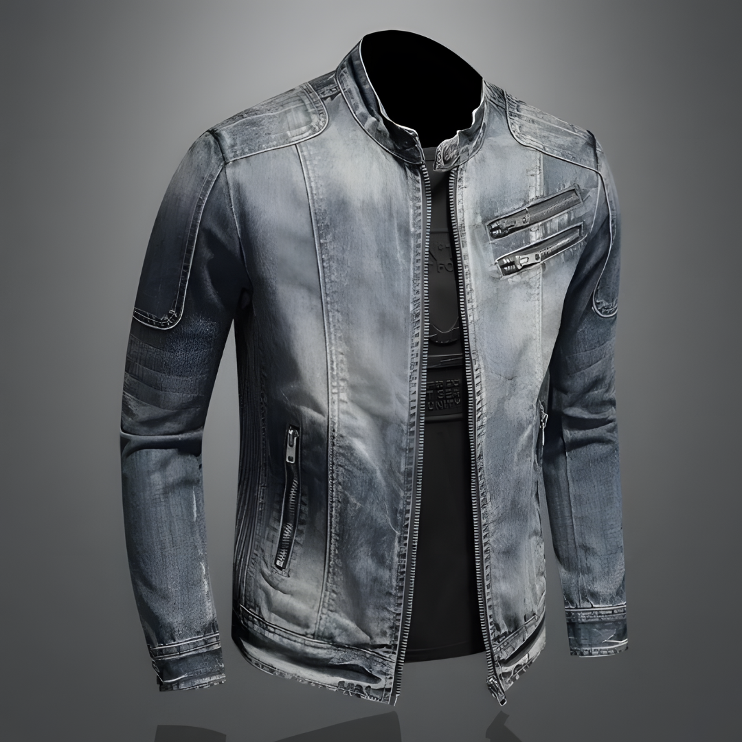 Alexo | Retro Denim Jack voor mannen