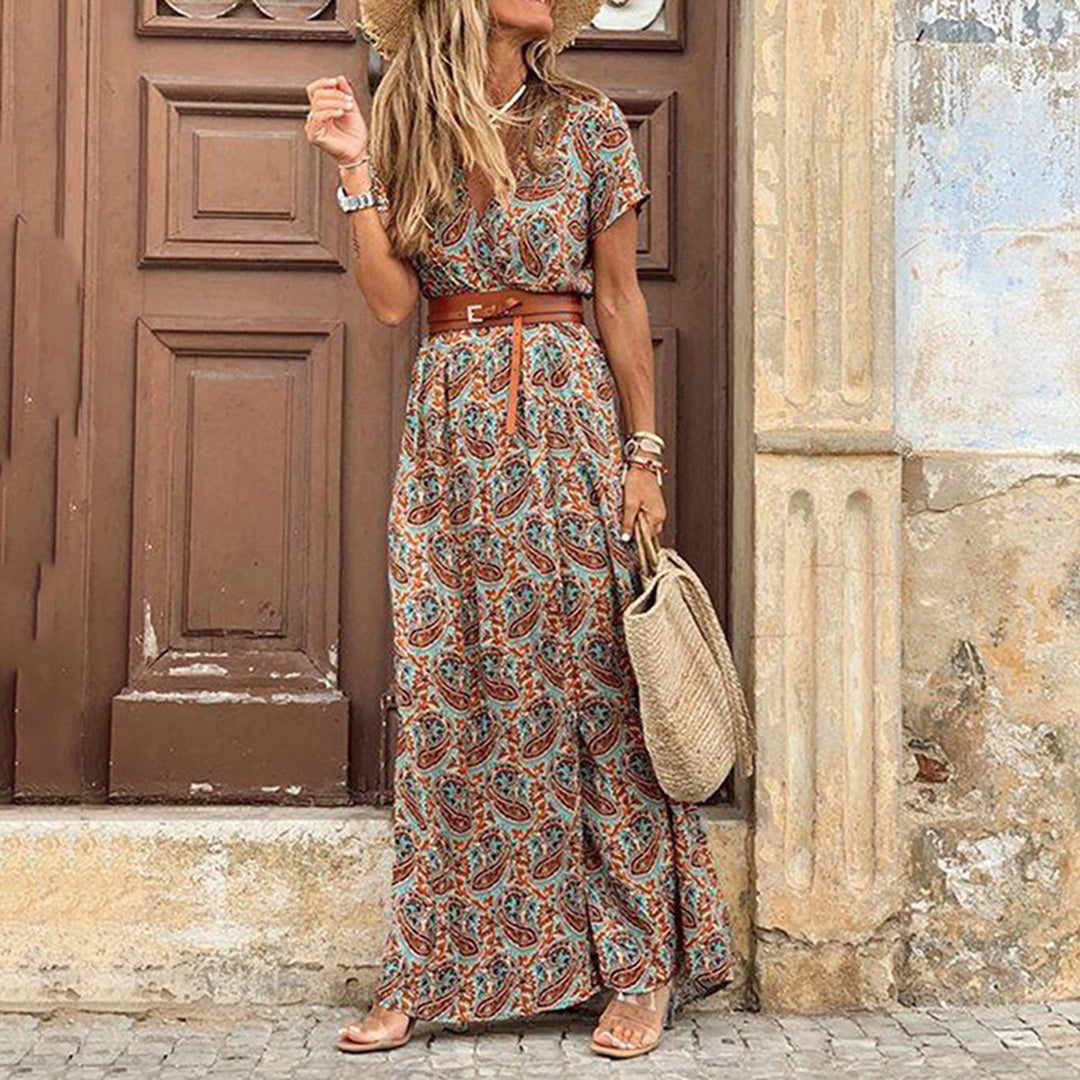 Adele - A Chic and Comfortable Bohemian Dress