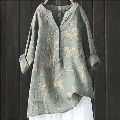 BloomStyle | AngelaCasual blouse met bloemen