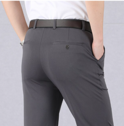 With our Logan Men's Stretch Fit Pants