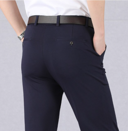 With our Logan Men's Stretch Fit Pants