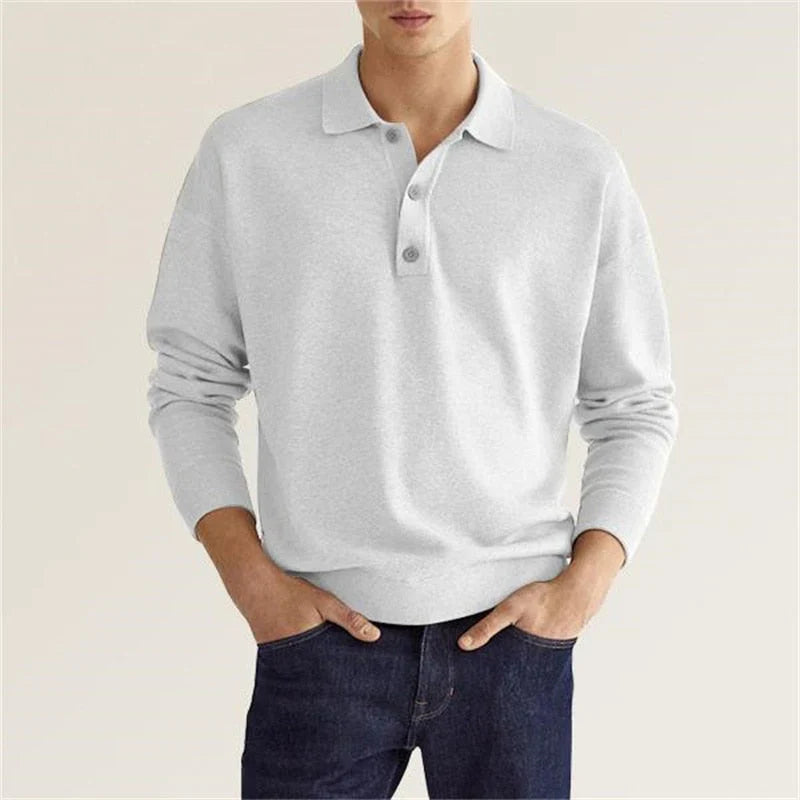 Romano Polo | Herenpolo met lange mouwen