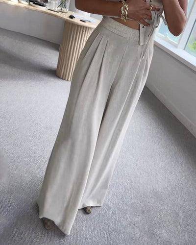 Korset Couture | Bijpassende set van korset en broek aan de voorkant