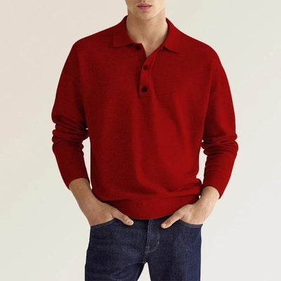 Romano Polo | Herenpolo met lange mouwen